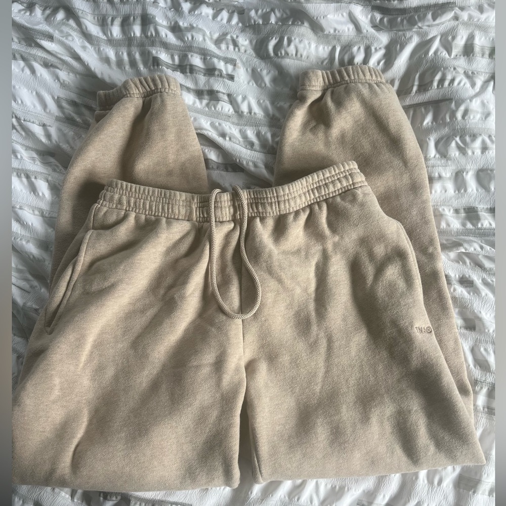 Aritzia TNA Cozy Fleece Boyfriend Sweatpant